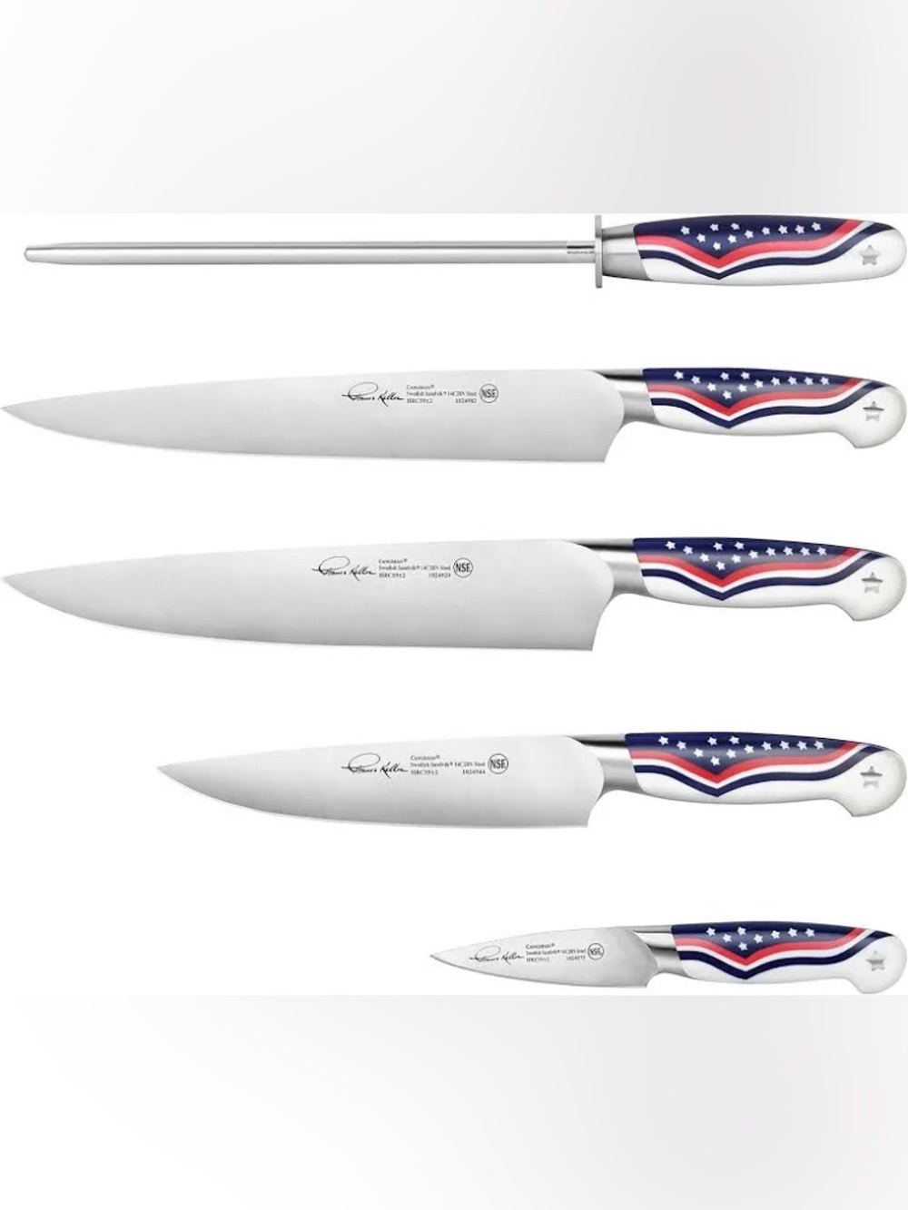 Cangshan United Series  Steel Forged 5-Piece Knife Set Thomas Keller Americana